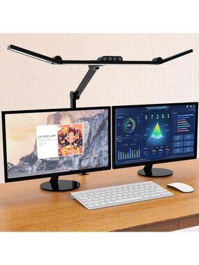 Ultra Bright LED Desk Lamp with Clamp - Adjustable Architect Light for Home